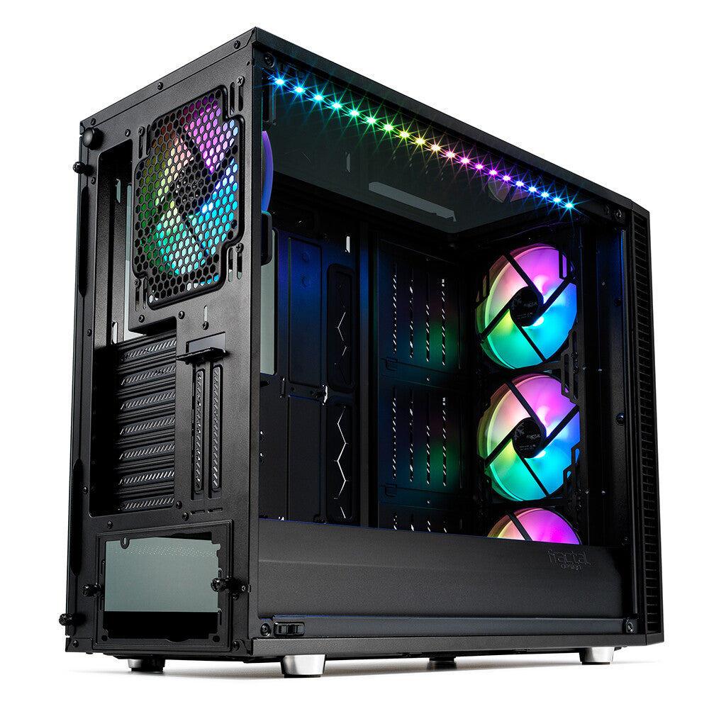 Fractal Design Define S2 Vision - RGB Midi Tower in Black