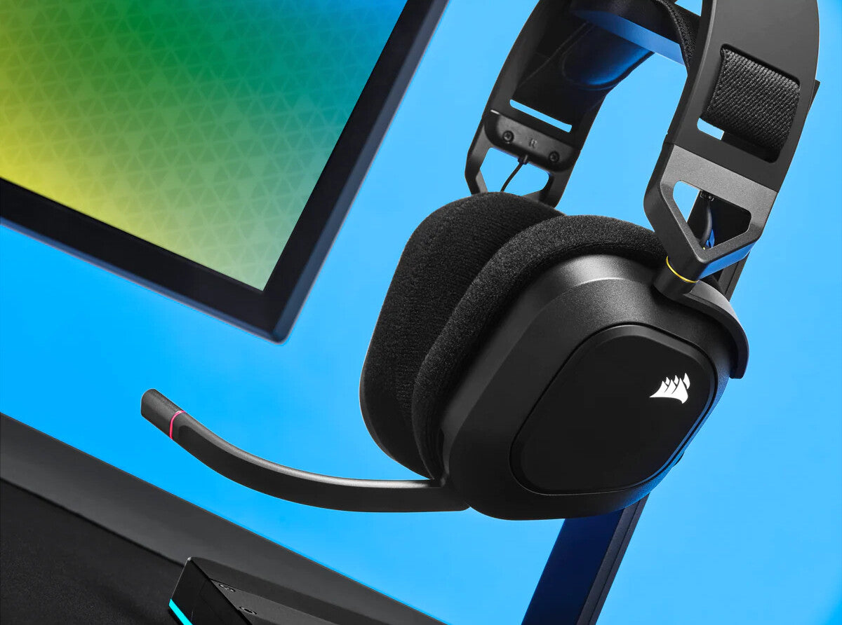 Corsair HS80 - Wireless Gaming RGB Headset in Black