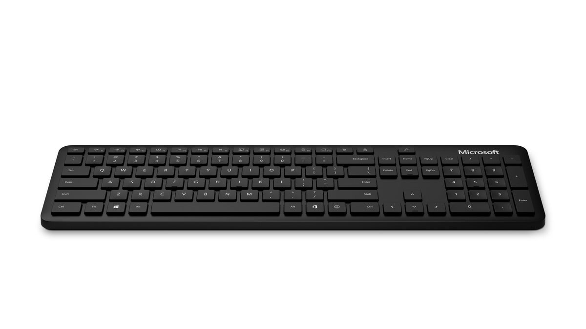 Microsoft Desktop Bundle - Bluetooth Wireless keyboard (QWERTZ German) & Mouse in Black