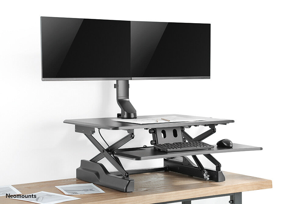 Neomounts FPMA-D860DBLACK - Desk monitor mount for 25.4 cm (10") to 68.6 cm (27")