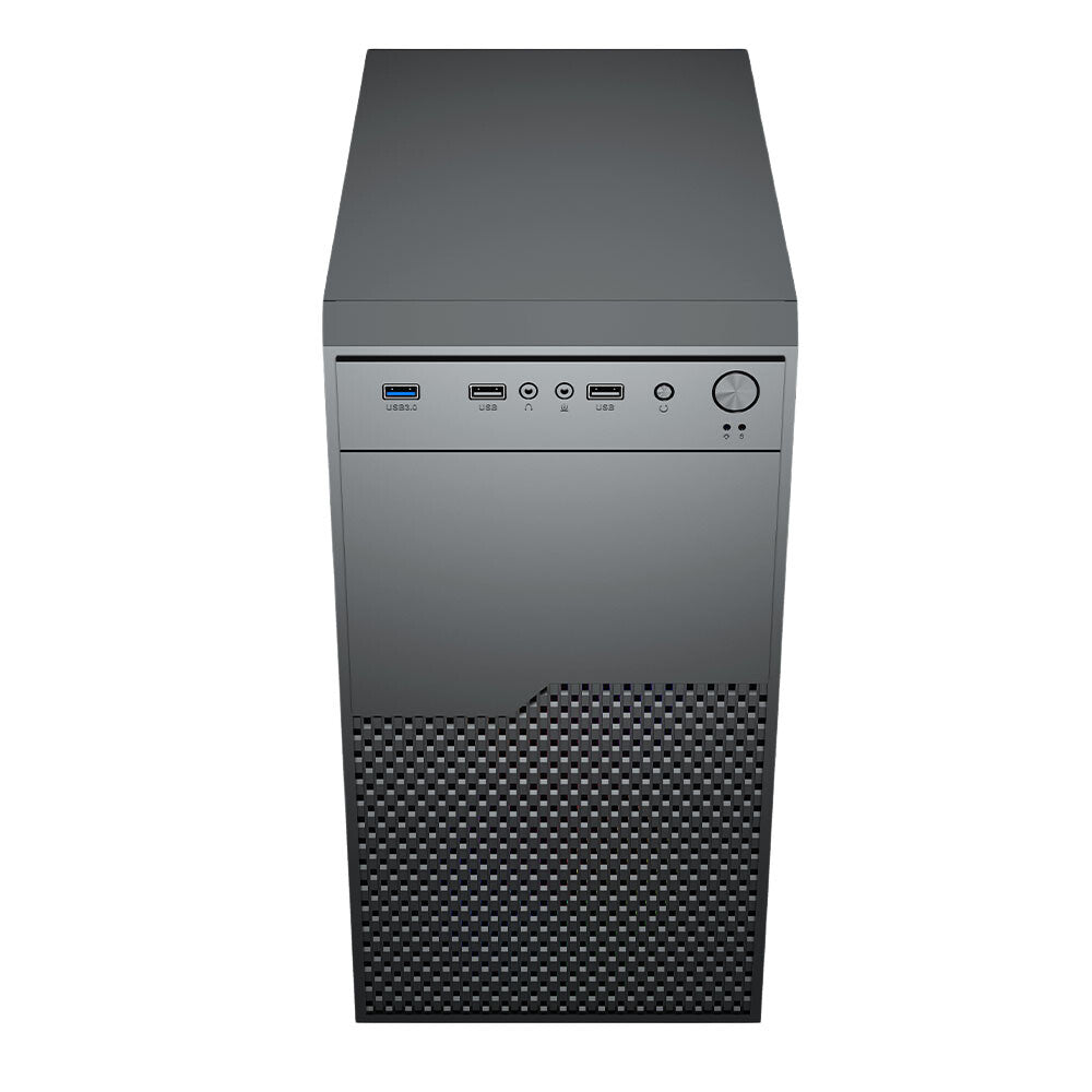 VIDA Enterprise - MicroATX Mid Tower Case in Black