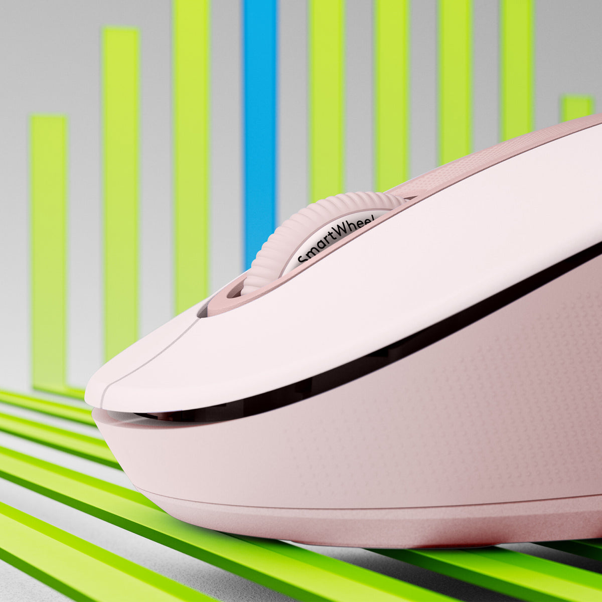 Logitech Signature M650 Wireless Mouse in Pink