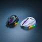 Razer Basilisk V3 Pro - RF Wireless + Bluetooth + USB Type-C Optical Mouse in White- 30,000 DPI