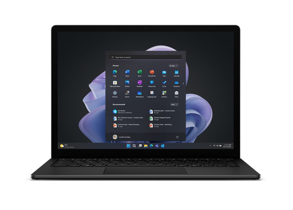 Microsoft Surface Laptop 5 i7-1265U Notebook 34.3 cm (13.5&quot;) Touchscreen Intel Core i7 16 GB LPDDR5x-SDRAM 256 GB SSD Wi-Fi 6 (802.11ax) Win
