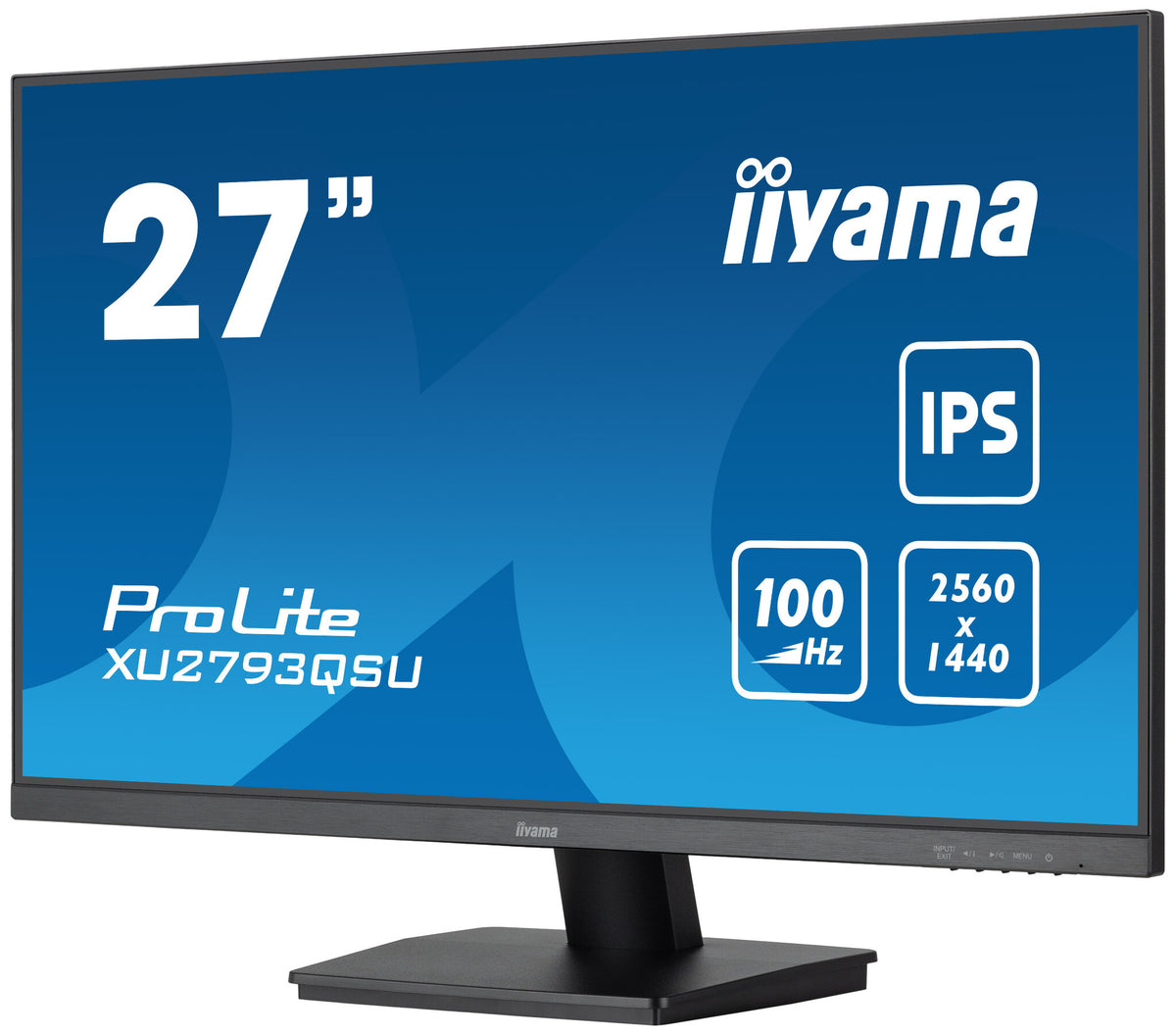 iiyama ProLite XU2793QSU-B6 - 68.6 cm (27&quot;) - 2560 x 1440 pixels Wide Quad HD LED Monitor