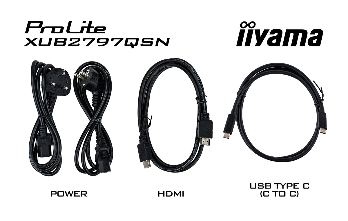 iiyama ProLite XUB2797QSN-W1 - 68.6 cm (27") - 2560 x 1440 pixels Wide Quad HD LED Monitor