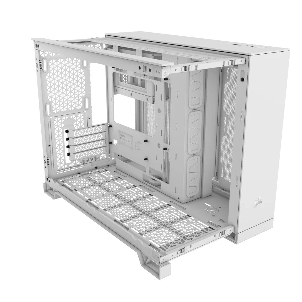 Corsair 2500X - MicroATX Mini Tower Case in White