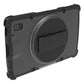 InfoCase Rugged Case with Rotating Hand Strap for Zebra ET40/45 in Black / Transparent