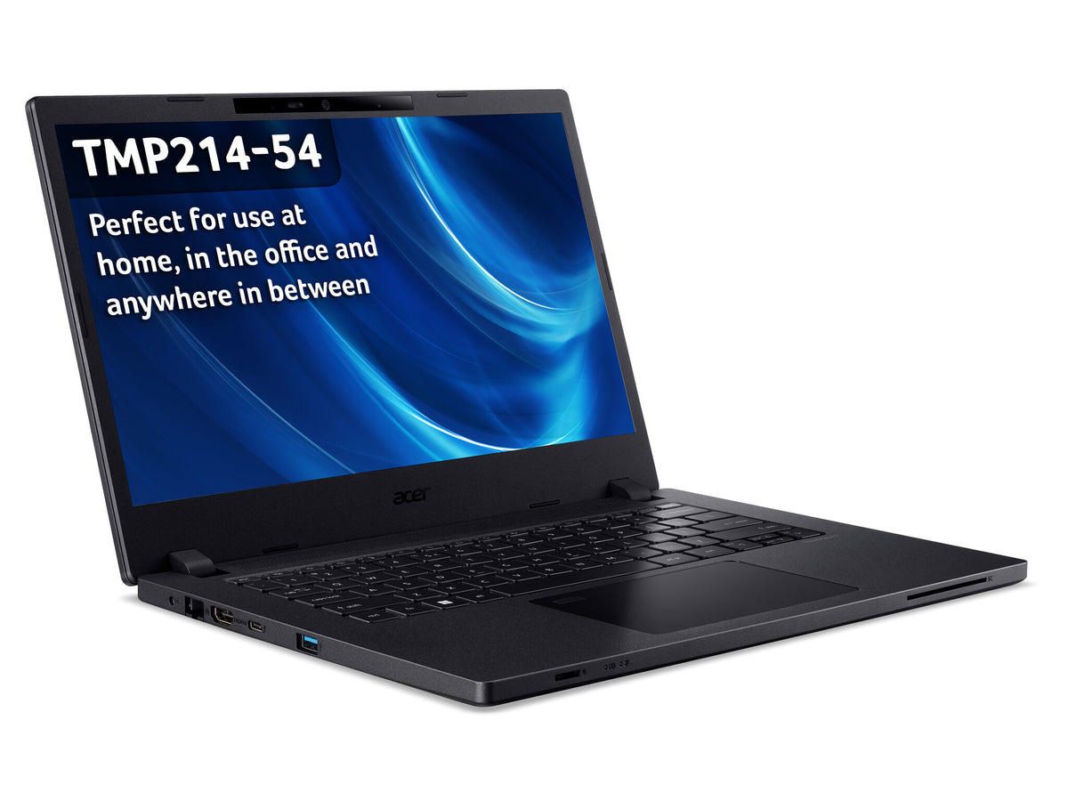 Acer TravelMate P2 Laptop - 35.6 cm (14&quot;) - Intel® Core™ i7-1255U - 16 GB DDR4-SDRAM - 512 GB SSD - Wi-Fi 6 - Windows 11 Pro - Black