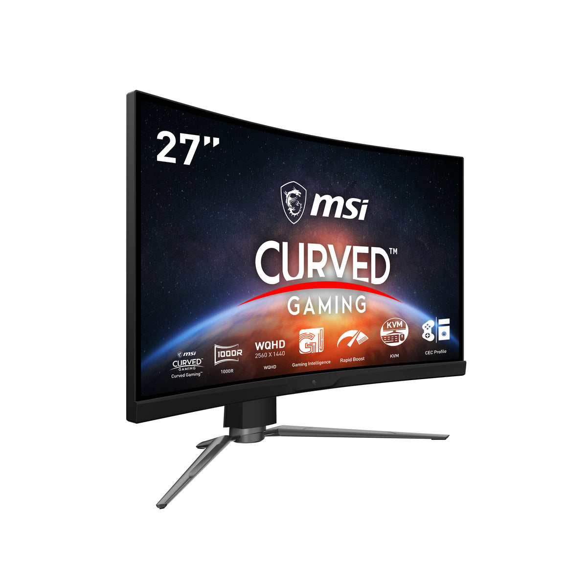 MSI MPG Artymis 273CQR - 68.6 cm (27") - 2560 x 1440 pixels WQHD LCD Monitor