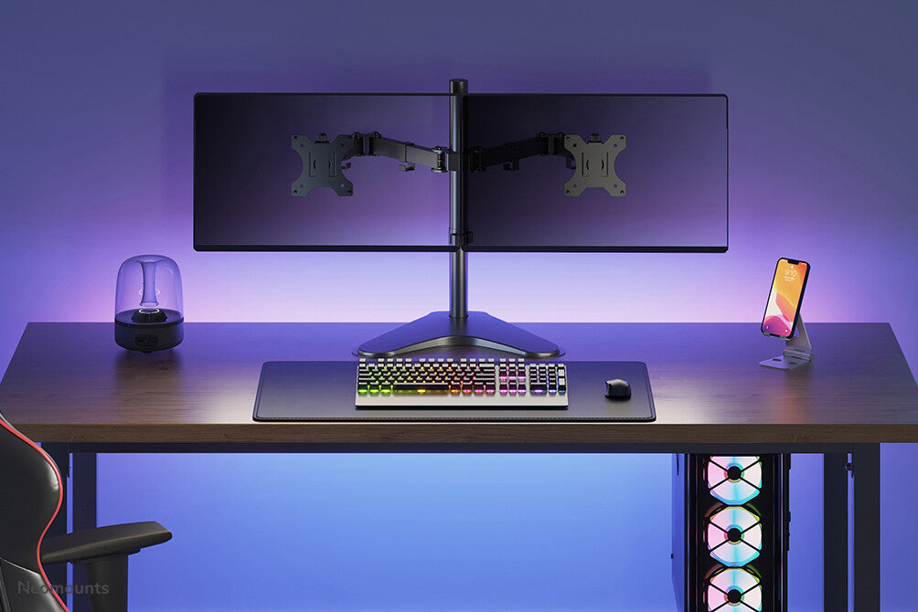 Neomounts FPMA-D550DDBLACK - Desk monitor stand for 25.4 cm (10") to 81.3 cm (32")