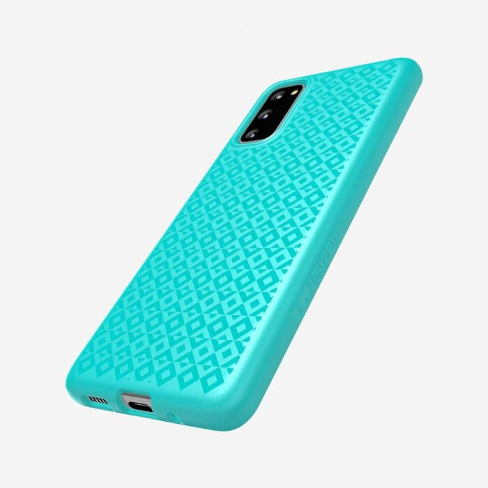 Tech21 Studio Design mobile phone case for Galaxy S20 in Aqua