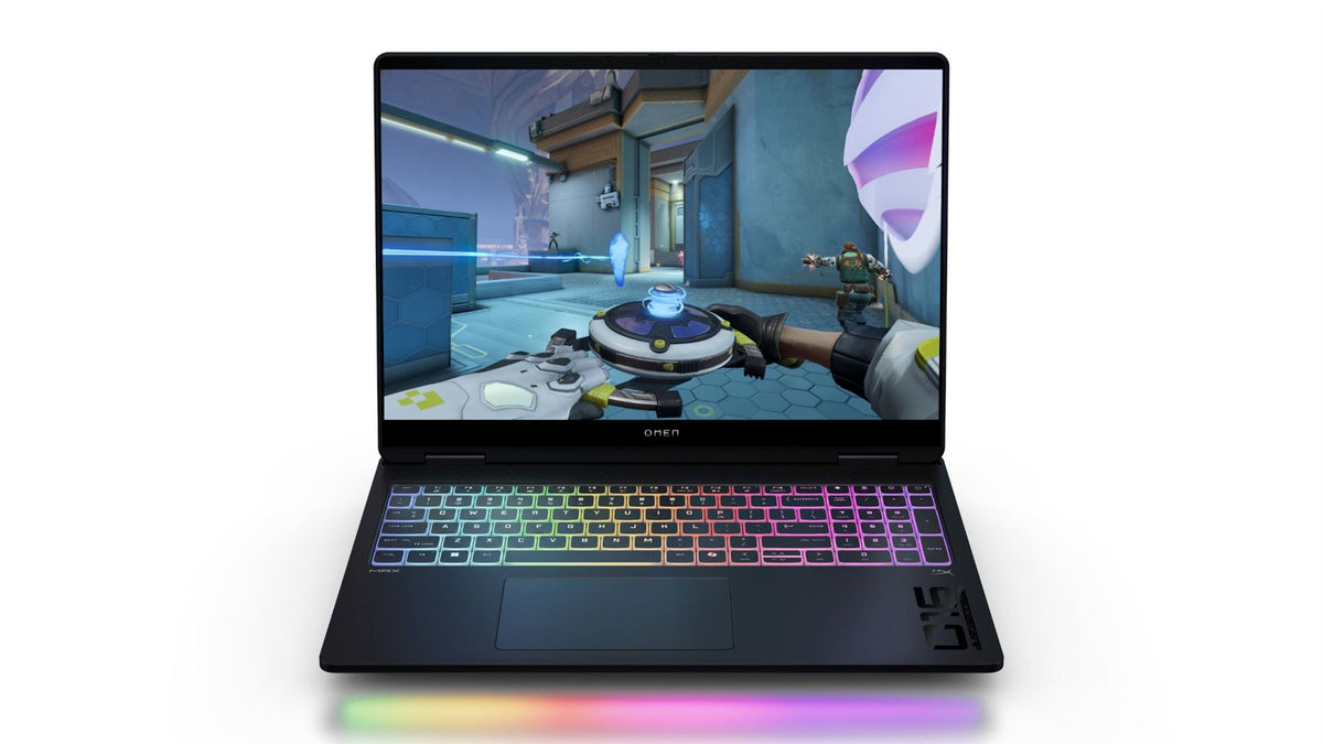 HP OMEN MAX Gaming 16-ak0000na Copilot+ PC AMD Ryzen AI 9 375 Laptop 40.6 cm (16") WQXGA 32 GB DDR5-SDRAM 1 TB SSD NVIDIA GeForce RTX 5080 Wi-Fi 7 (802.11be) Windows 11 Home Black