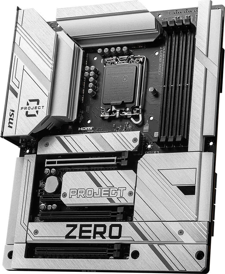 MSI Z790 PROJECT ZERO ATX motherboard - Intel Z790 LGA 1700