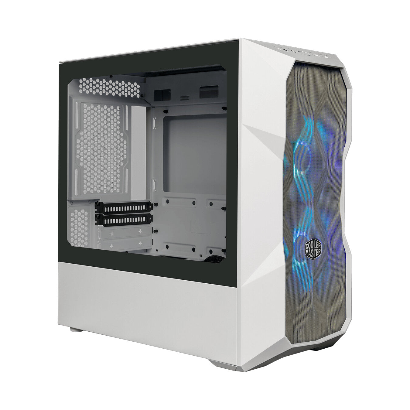 Cooler Master TD300 Mesh MicroATX Mini Tower Case in White Clove Technology
