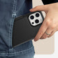 OtterBox Strada Series Folio with MagSafe for iPhone 15 Pro Max in Shadow (Black)