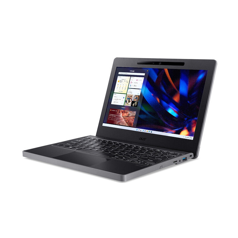 Acer TravelMate B3 Laptop - 29.5 cm (11.6&quot;) - Intel® N100 - 4 GB DDR5-SDRAM - 128 GB SSD - Wi-Fi 6E - Windows 11 Pro Education - Black