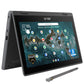 ASUS Chromebook Flip CR1 - 29.5 cm (11.6") - Touchscreen - Intel® Celeron® N4500 - 4 GB LPDDR4x-SDRAM - 64 GB eMMC - Wi-Fi 6 - ChromeOS - Grey