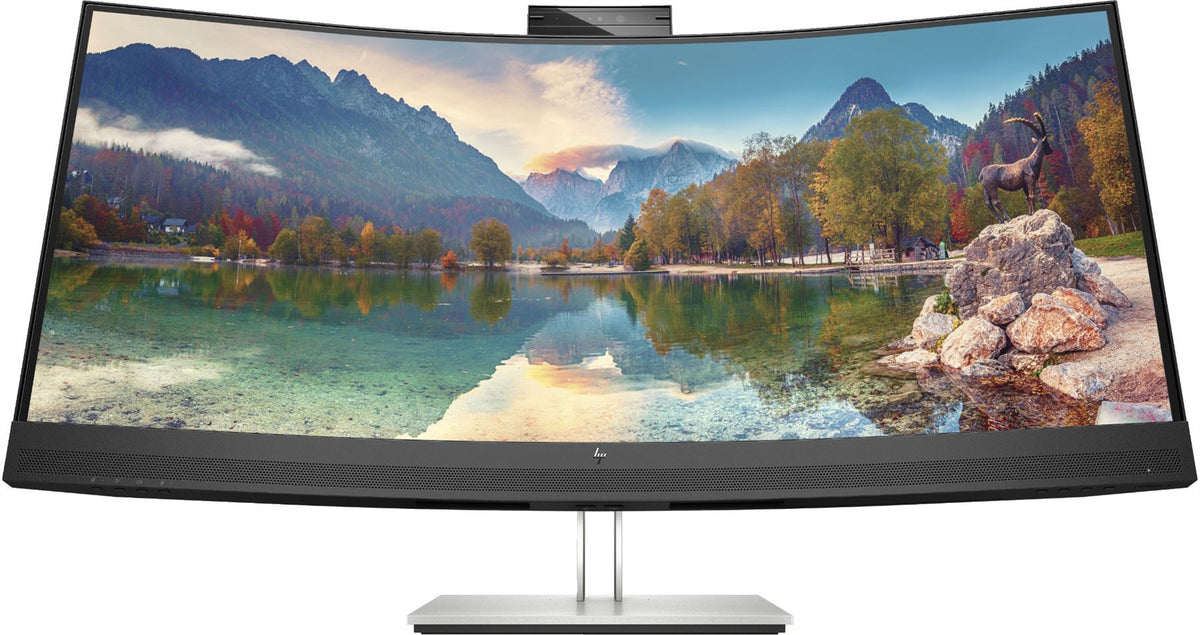 HP E-Series E34m G4 WQHD Curved USB-C Conferencing Monitor