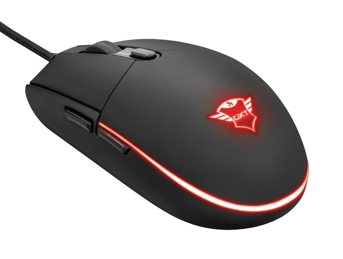 Trust GXT 838 Azor Combo - USB Wired Keyboard & Mouse in Black