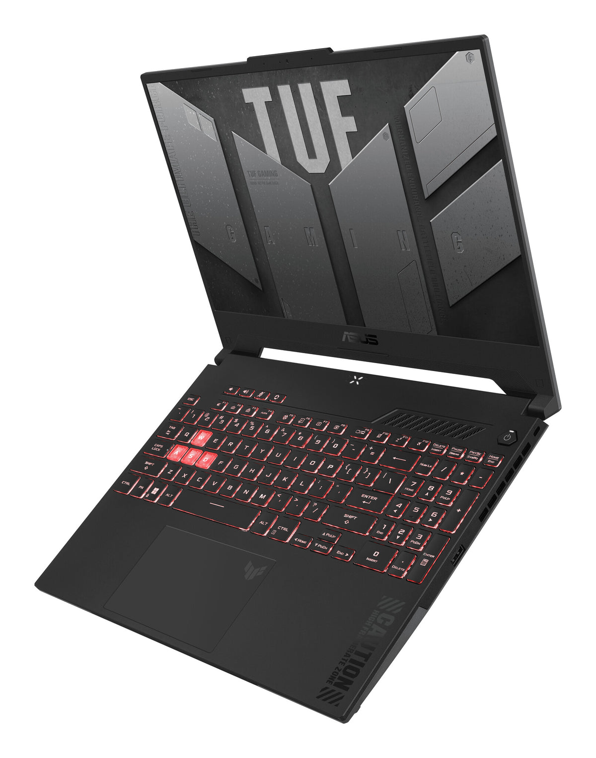 ASUS TUF Gaming A15 Laptop - 39.6 cm (15.6") - AMD Ryzen™ 5 7535HS - 8 GB DDR5-SDRAM - 512 GB SSD - NVIDIA GeForce RTX 4050 - Wi-Fi 6 - Windows 11 Home - Black / Grey