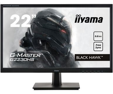 iiyama G-MASTER G2230HS-B1 LED display 54.6 cm (21.5&quot;) 1920 x 1080 pixels Full HD LCD Black Monitor