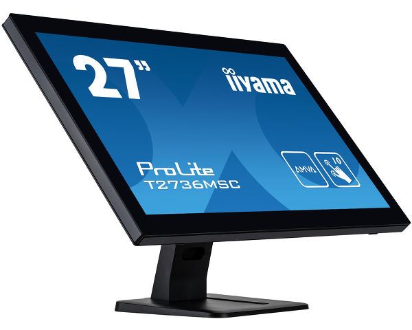 iiyama ProLite T2736MSC-B1 Computer Monitor 68.6 cm (27&quot;) 1920 x 1080 pixels Full HD LED Touchscreen Black