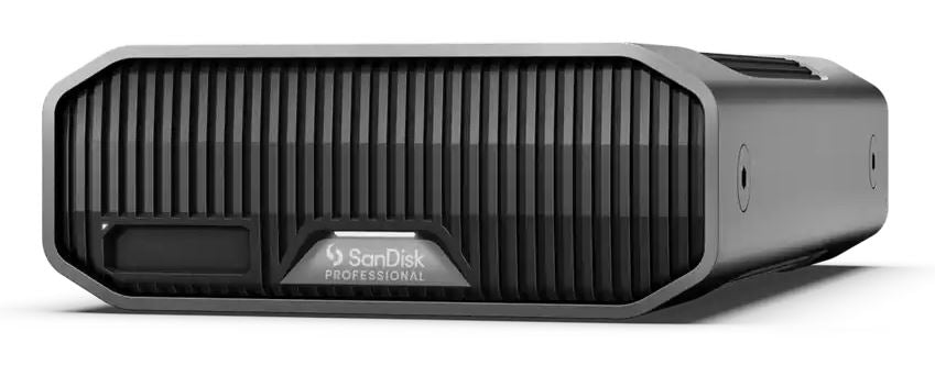 SanDisk G-DRIVE PROJECT external hard drive 24 TB 7200 RPM USB Type-C 3.2 Gen 2 (3.1 Gen 2) Grey