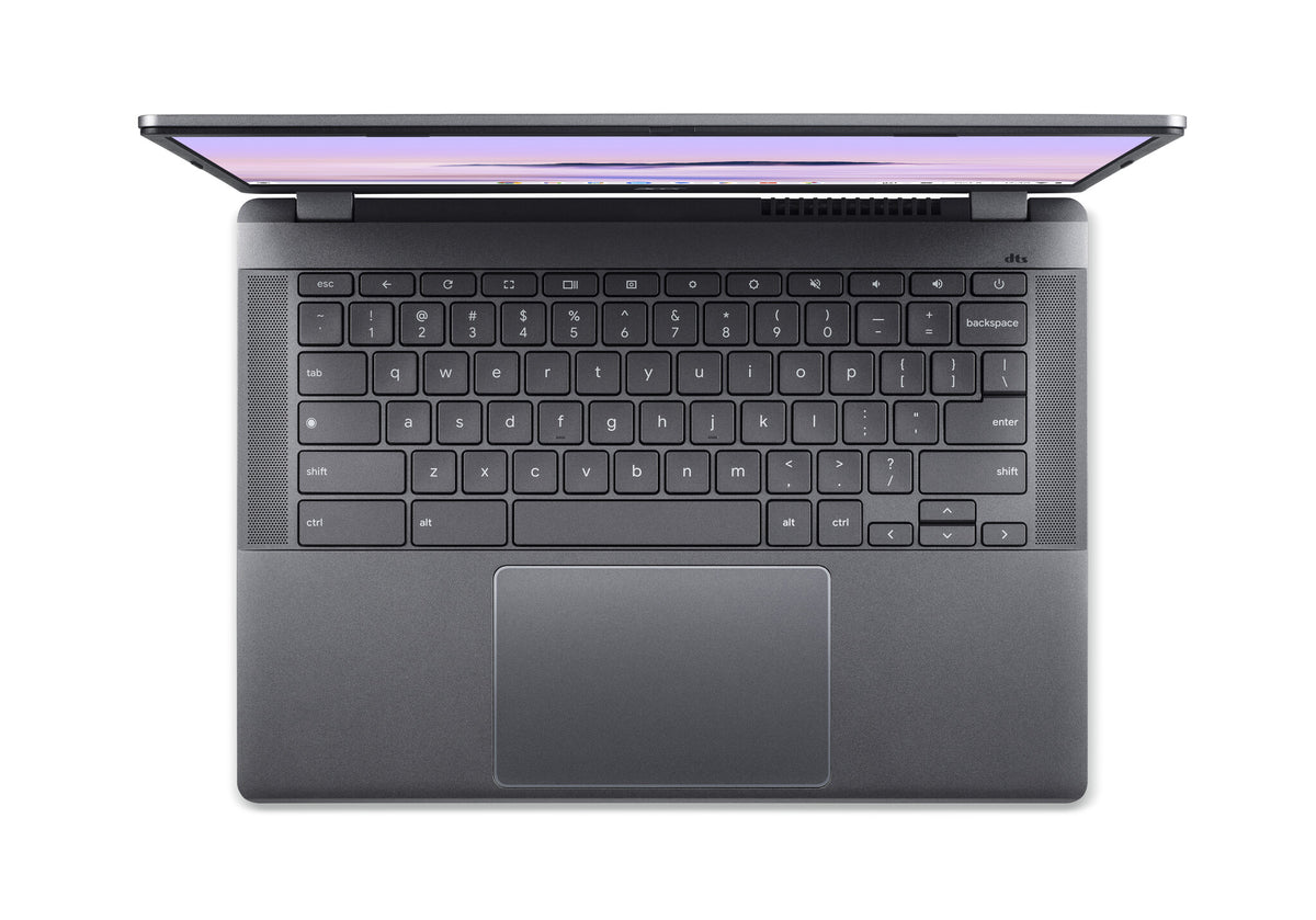 Acer Chromebook Plus 514 - 35.6 cm (14&quot;) - Touchscreen - AMD Ryzen™ 5-7520C - 8 GB LPDDR5x-SDRAM - 256 GB SSD - Wi-Fi 6E - ChromeOS - Grey