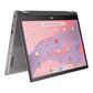 ASUS Chromebook CX34 Flip - 35.6 cm (14") - Touchscreen - Intel® Core™ i7-1255U - 8 GB LPDDR4x-SDRAM - 512 GB SSD - Wi-Fi 6E - ChromeOS - Grey