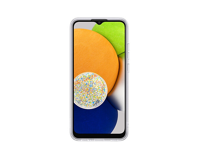 Samsung Soft Clear Cover for Galaxy A03 in Transparent