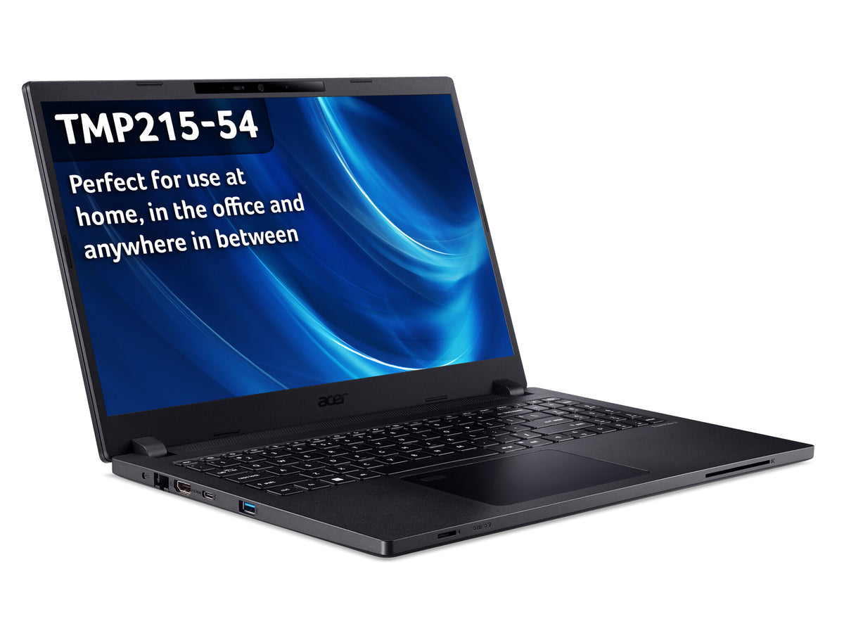 Acer TravelMate P2 Laptop - 39.6 cm (15.6") - Intel® Core™ i3-1215U - 8 GB DDR4-SDRAM - 256 GB SSD - Wi-Fi 6 - Windows 11 Home - Black