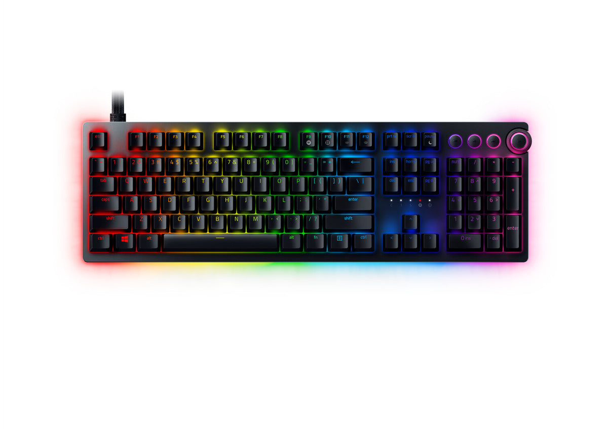 Razer Huntsman V2 Analog - USB Wired RGB Opto-mechanical Keyboard (QWERTY UK)