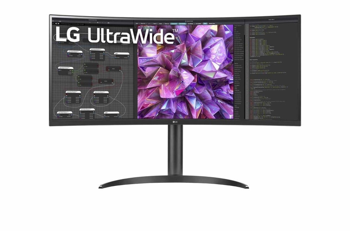 LG 34WQ75C-B computer monitor 86.4 cm (34") 3440 x 1440 pixels Quad HD LCD Black