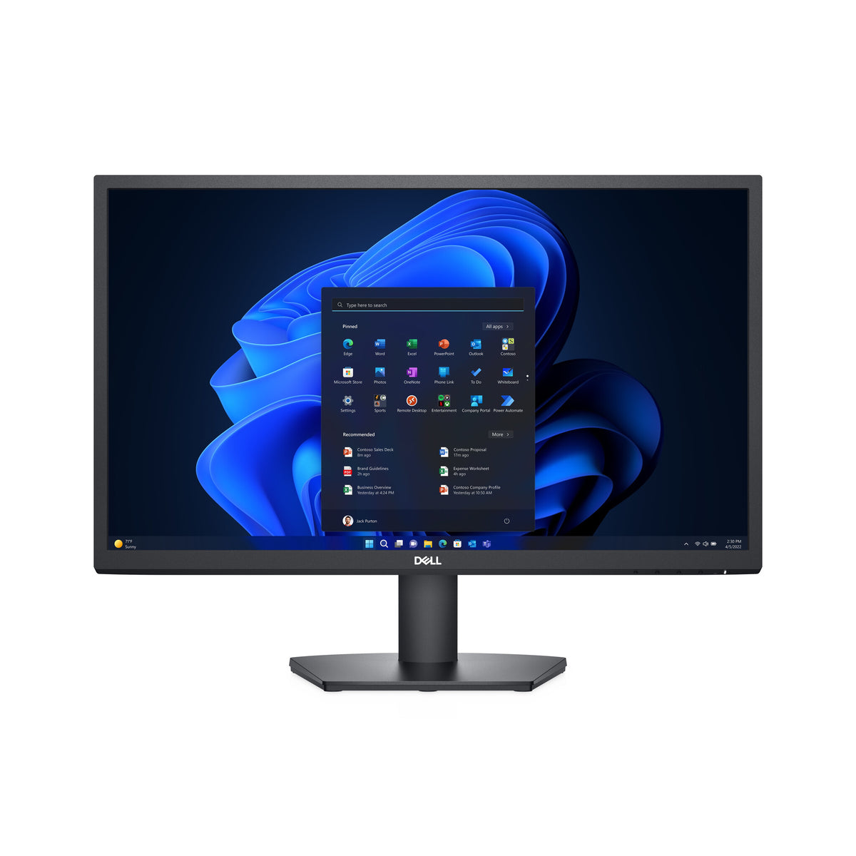 DELL SE2422H - 61 cm (24&quot;) 1920 x 1080 pixels Full HD LCD computer monitor in Black