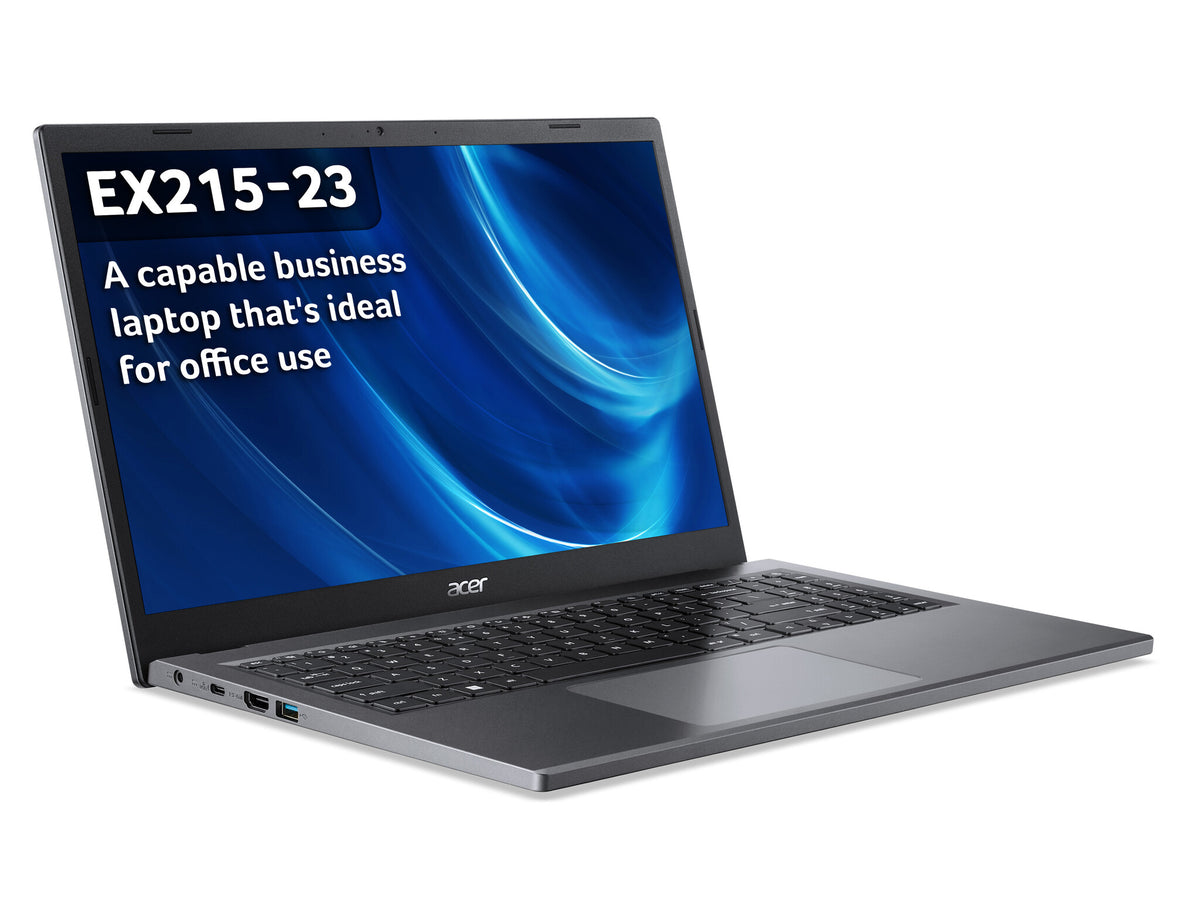 Acer Extensa 15 Laptop - 39.6 cm (15.6&quot;) - AMD Ryzen™ 3 7320U - 8 GB DDR5-SDRAM - 256 GB SSD - Wi-Fi 6 - Windows 11 Pro - Grey