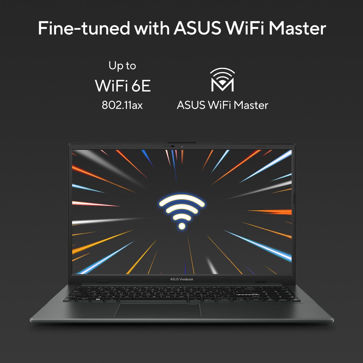 ASUS Vivobook Go 15 Laptop - 39.6 cm (15.6") - AMD Ryzen™ 5 7520U - 8 GB LPDDR5-SDRAM - 256 GB SSD - Wi-Fi 6E - Windows 11 Home in S mode - Silver