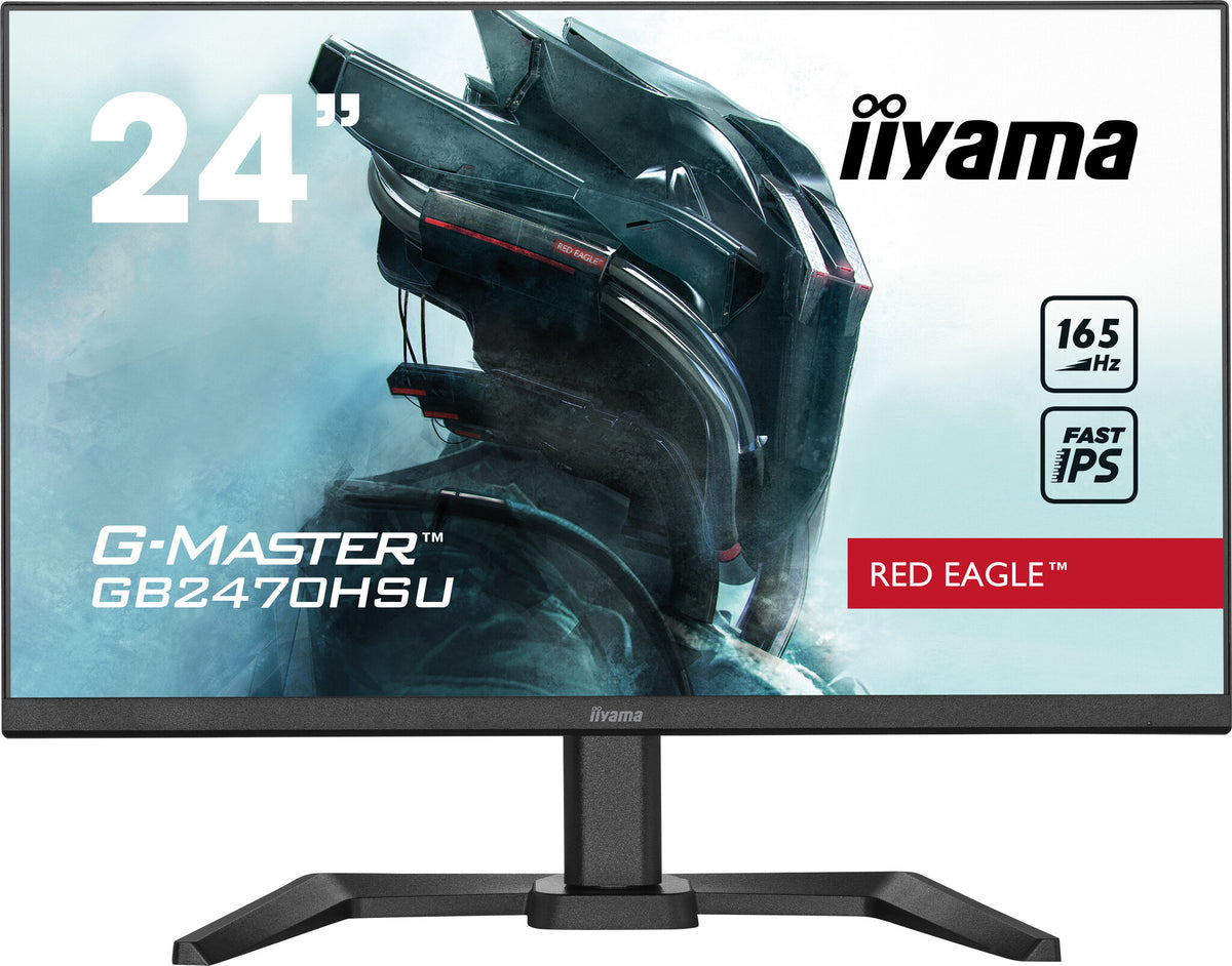 iiyama G-MASTER GB2470HSU-B5 - 61 cm (24&quot;) - 1920 x 1080 pixels FHD Monitor