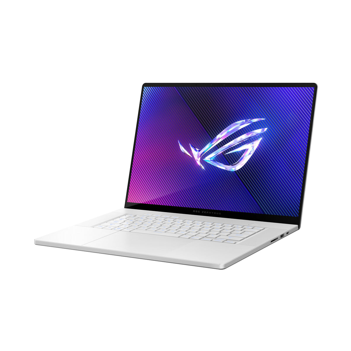 ASUS ROG Zephyrus G16 Laptop - 40.6 cm (16&quot;) - Intel Core Ultra 9 185H - 32 GB LPDDR5x-SDRAM - 1 TB SSD - NVIDIA GeForce RTX 4060 - Wi-Fi 6E - Windows 11 Home - White
