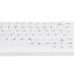 CHERRY AK-C7000 - USB Wired + RF Wireless Membrane Medical Keyboard in White (QWERTY UK)
