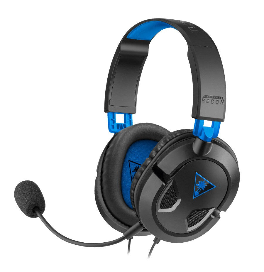 Turtle Beach Recon 50 Wired Gaming Headset in Black Blue