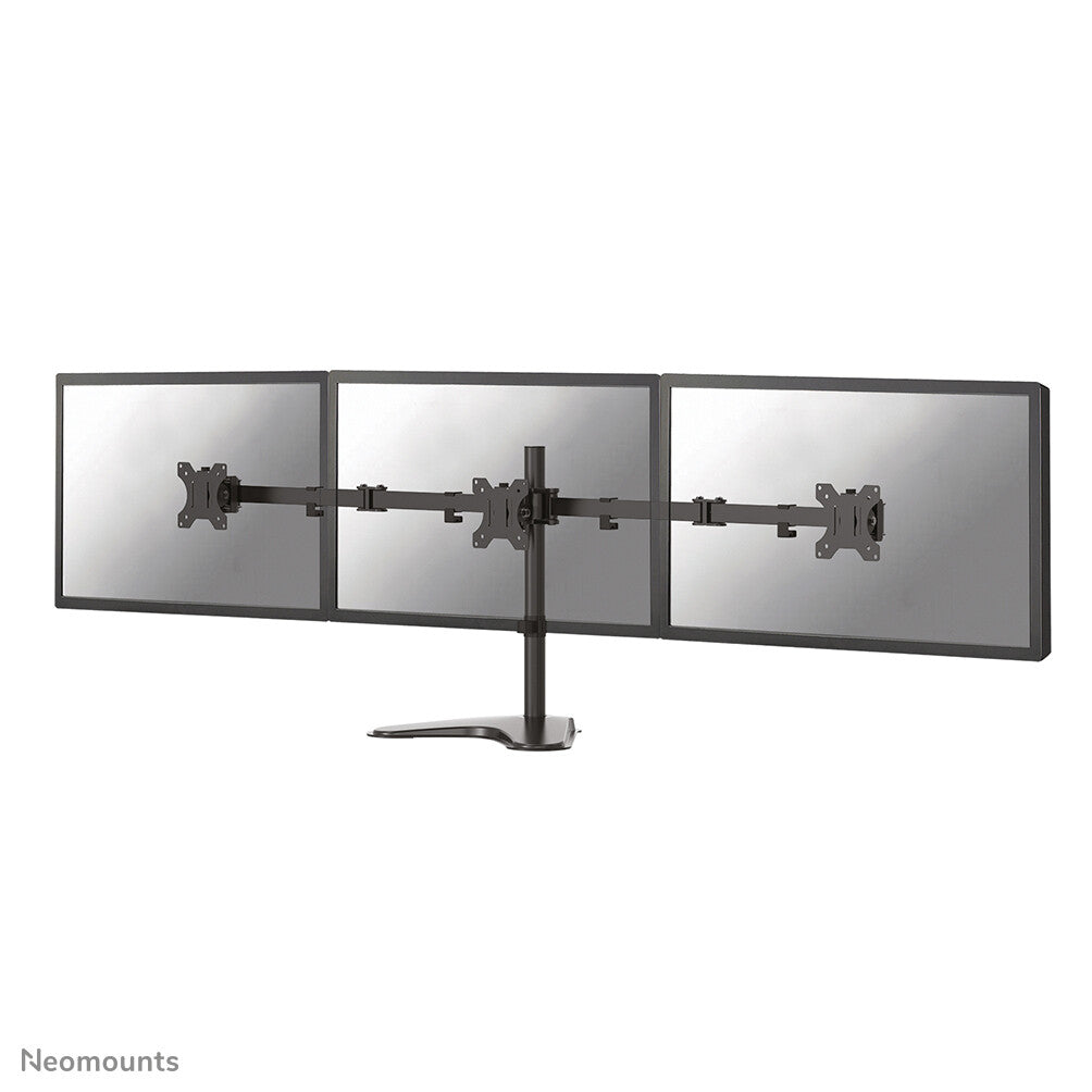 Neomounts FPMA-D550DD3BLACK - Desk monitor desk stand for 33 cm (13") to 68.6 cm (27")
