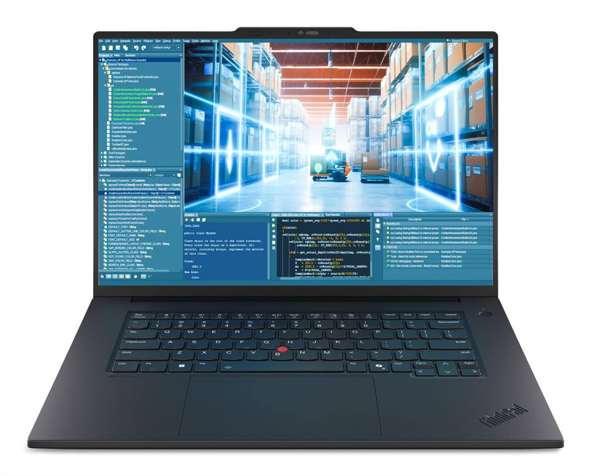 Lenovo ThinkPad P1 Gen 8 Intel Core Ultra 9 285H Mobile workstation 40.6 cm (16") WUXGA 64 GB LPDDR5x-SDRAM 2 TB SSD NVIDIA RTX PRO 2000 Blackwell Wi-Fi 7 (802.11be) Windows 11 Pro English Black