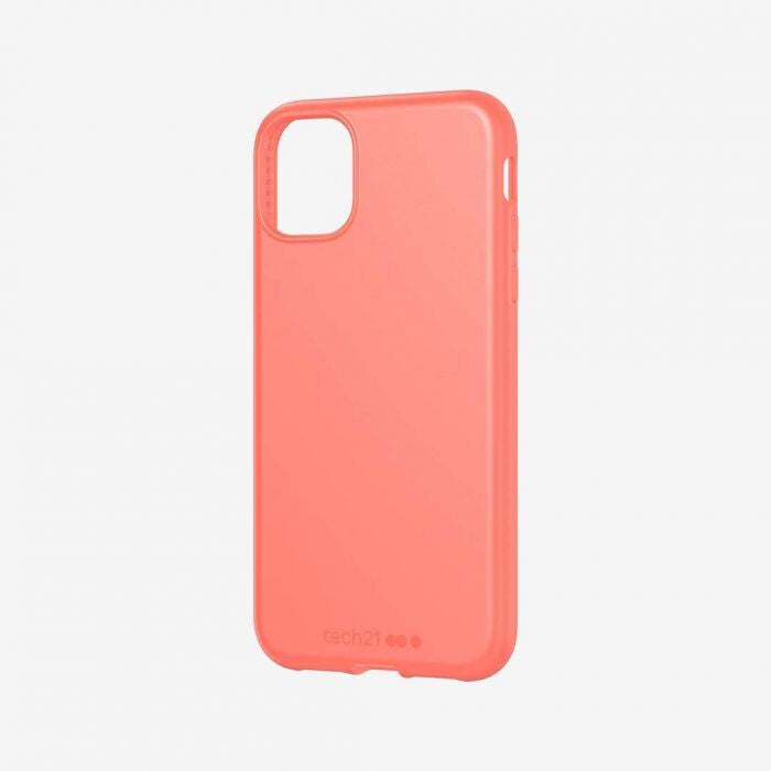 Tech21 Studio Colour mobile phone case for iPhone 11 in Coral