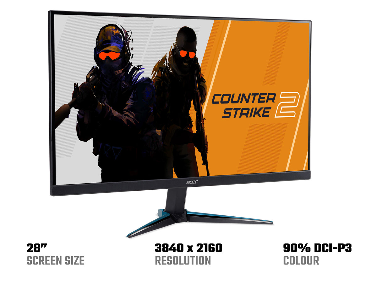 Acer Nitro VG280K - 71.1 cm (28") - 3840 x 2160 pixels 4K UHD LED Monitor