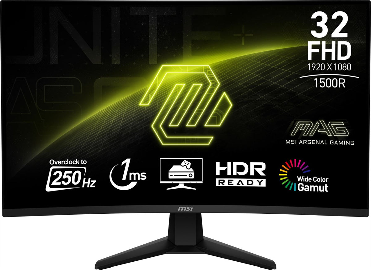 MSI MAG 32C6X - 80 cm (31.5") - 1920 x 1080 pixels FHD Monitor