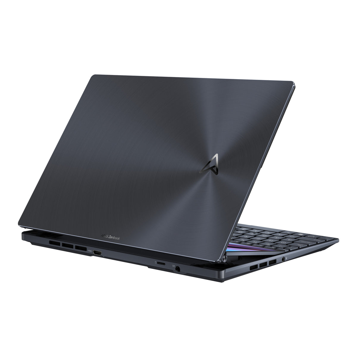 ASUS Zenbook Pro 14 Duo OLED Laptop - 36.8 cm (14.5") - Touchscreen - Intel® Core™ i7-12700H - 16 GB LPDDR5-SDRAM - 512 GB SSD - Wi-Fi 6E - Windows 11 Home - Black