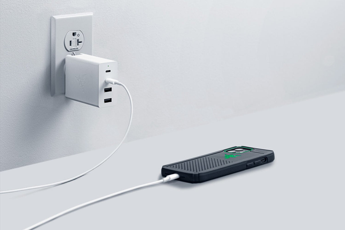 Razer USB-C 130W GaN Charger in White