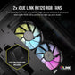 Corsair iCUE LINK 2500X RGB - Micro ATX Mid Tower Case in Black
