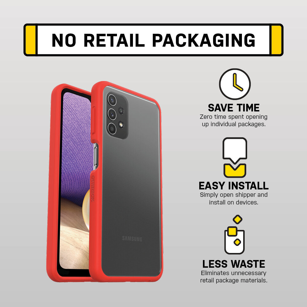 OtterBox React Series for Samsung Galaxy A32 (5G) in Power Red - No Packaging